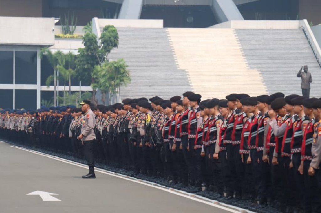 Amankan Demo di Jakarta, Polda Metro Pastikan Anggota Tak Bawa Senjata Api