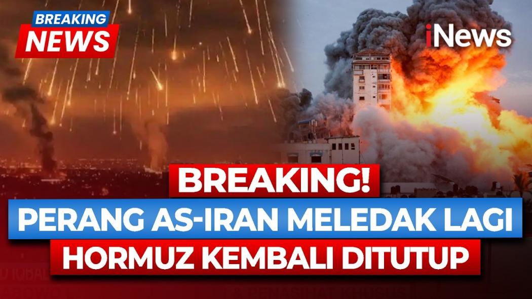12 Rudal Balistik Iran Hantam Fasilitas AS! Selat Hormuz Ditutup, Harga Minyak Melonjak