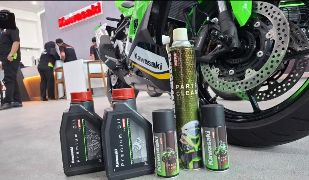 Melantai di PRJ 2026, Motul dan Kawasaki Kolaborasi Kembangkan Chemical Kendaraan