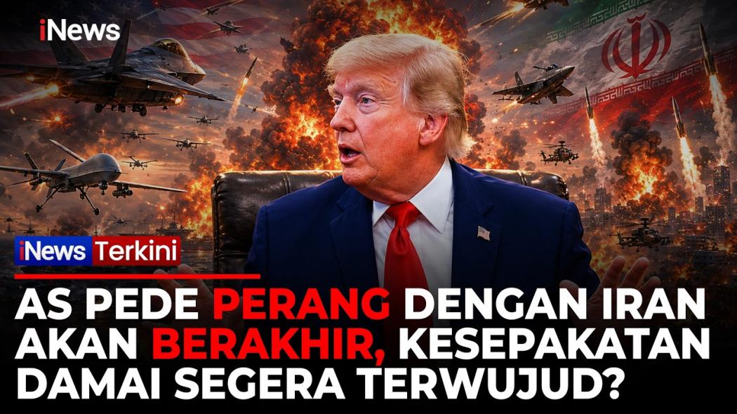 Hubungan AS-Iran, Trump Sebut Damai Sudah Dekat