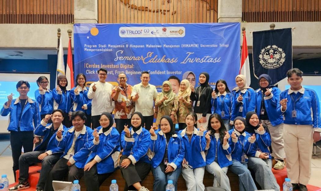 Top! MNC Sekuritas Ajak Mahasiswa Universitas Trilogi Menjadi Investor Cerdas