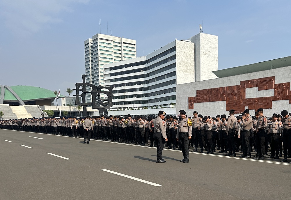 Polda Metro Ingatkan Massa Demo Mahasiswa Tak Masuk Jalur VIP Presiden Jerman