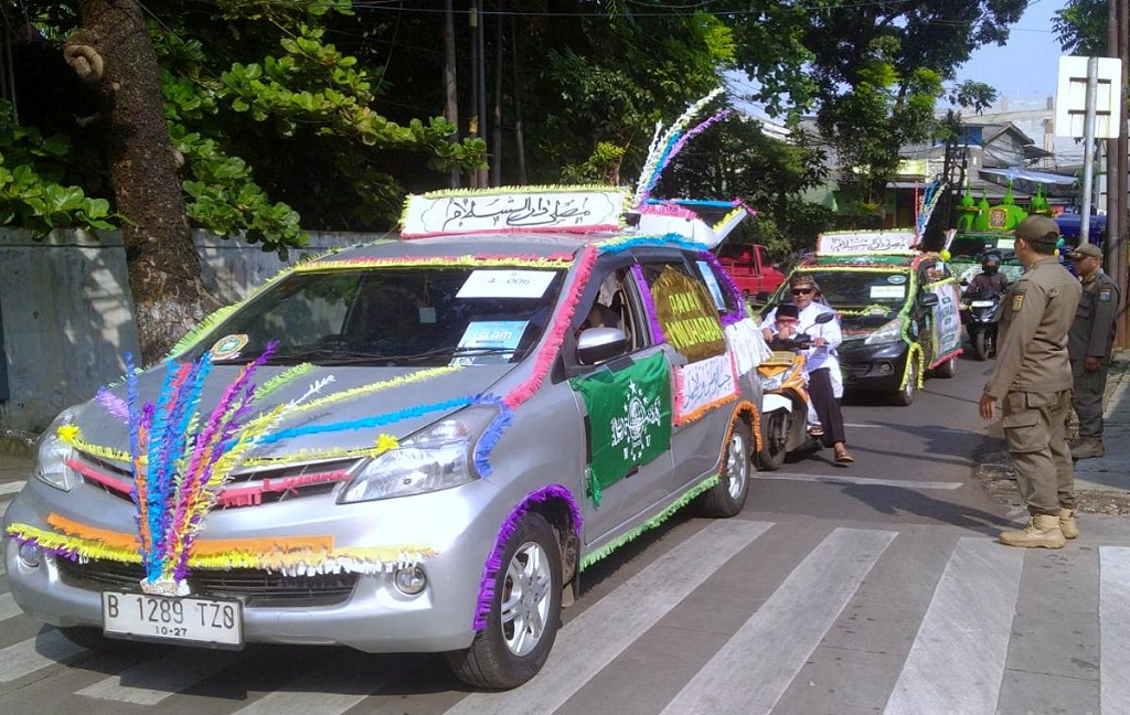 Tahun Baru Islam, Pawai Kendaraan Hias Berlangsung Meriah di Cilangkap Jaktim
