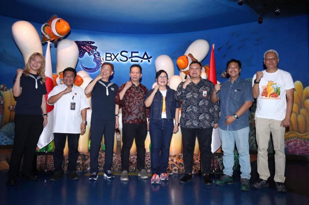 Jalin Kerja Sama, BXSea Oceanarium Terima Bayi Kuda Laut dari YO-GYO Aquarium Jepang
