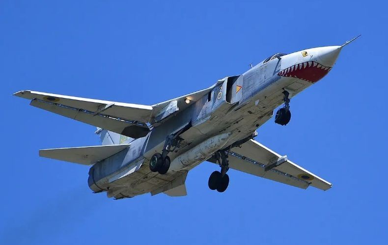 Pesawat Pengebom Su-24 Ukraina Jatuh saat Misi Tempur, 2 Pilot Tewas