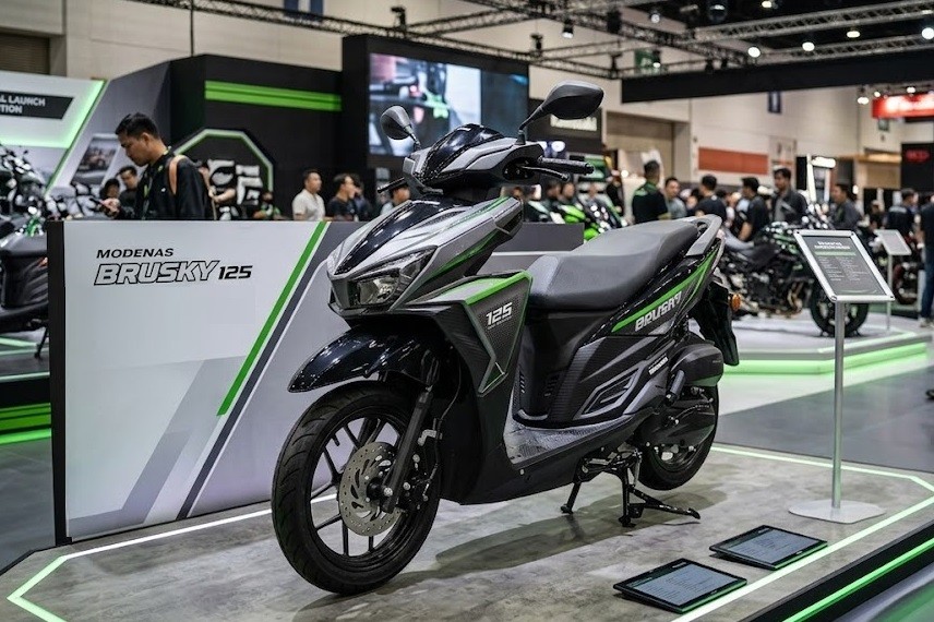 Kawasaki Luncurkan 3 Motor Anyar di PRJ 2026, Brusky 125 Panaskan Pasar Skutik