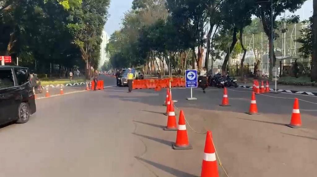 Akses Masuk GBK Dibatasi jelang Eksekusi Hotel Sultan Hari Ini