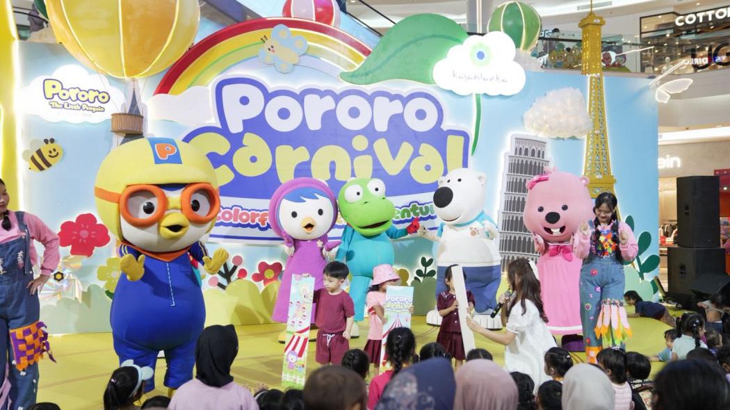 Warnai Liburan Sekolah bersama Pororo Carnival: Colorful Garden Adventure di Kota Kasablanka 