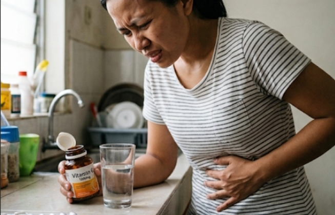 Lambung Sering Perih setelah Minum Vitamin C? Ini Penyebabnya