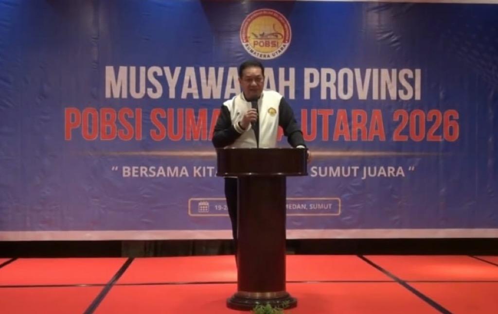 Hadiri Musprov POBSI Sumut, Ketua Harian: Bangun Biliar Lebih Besar Demi Hasilkan Atlet Terbaik