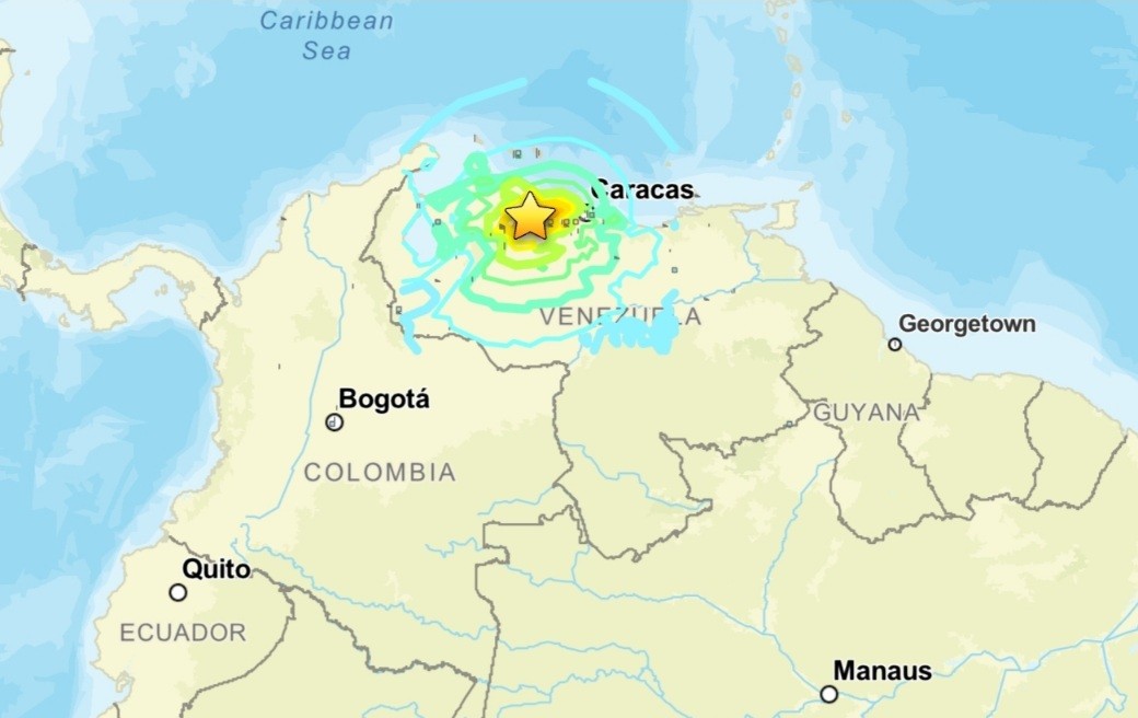 2 Gempa Dahsyat M7,1 dan 7,5 Guncang Venezuela, Picu Peringatan Tsunami