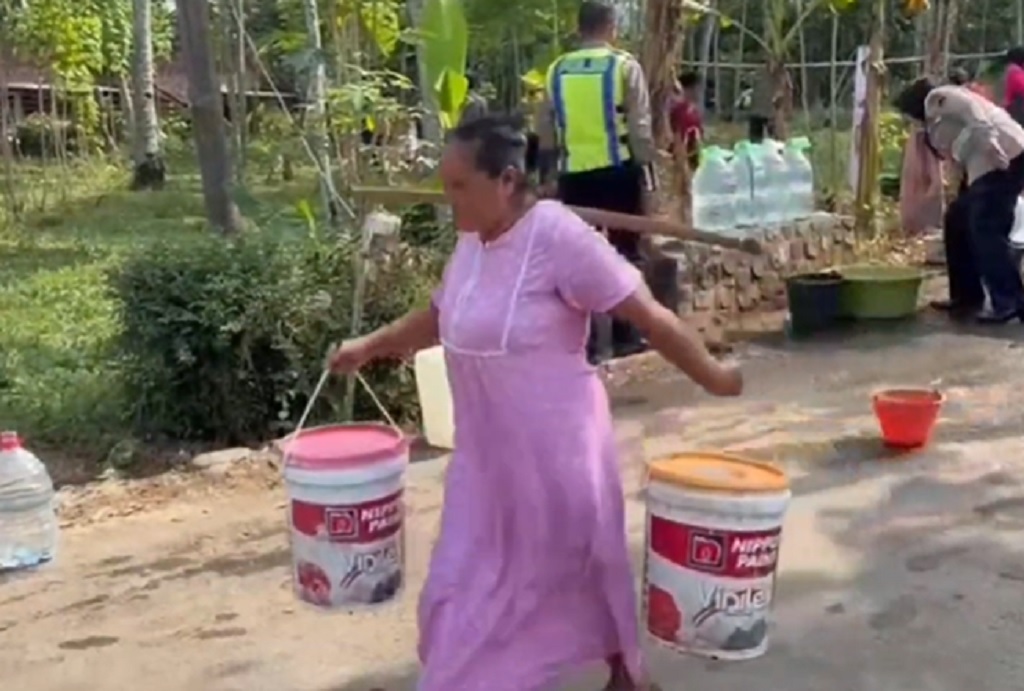 Kekeringan di Banjarnegara Meluas, 1.600 Warga Berebut Bantuan Air Bersih