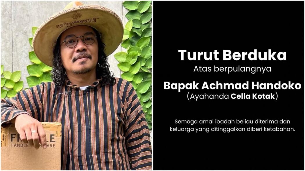 Innalillahi, Ayah Cella Kotak Meninggal Dunia