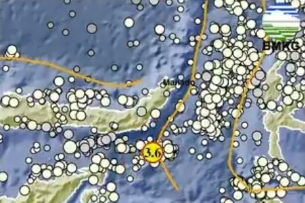 Gempa Hari Ini Magnitudo 3,6 Guncang Bolaang Uki Sulut 