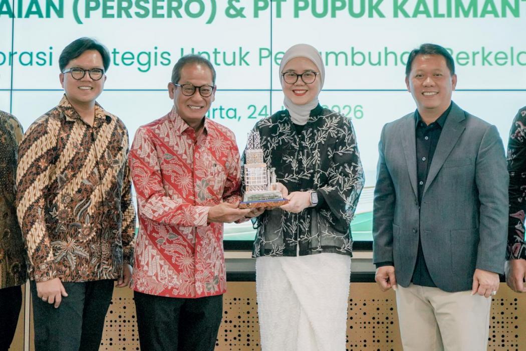 Pegadaian Jalin Kerja Sana dengan Pupuk Kaltim, Wujudkan Ekosistem Bisnis Berkelanjutan 
