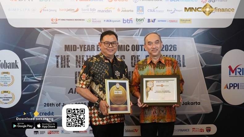 MNC Finance Raih Penghargaan Infobank, Catat Kinerja Terbaik 5 Tahun Berturut-turut