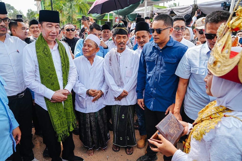 Jokowi Akhiri Blusukan di Lampung: Saya Masih Orang Kampung