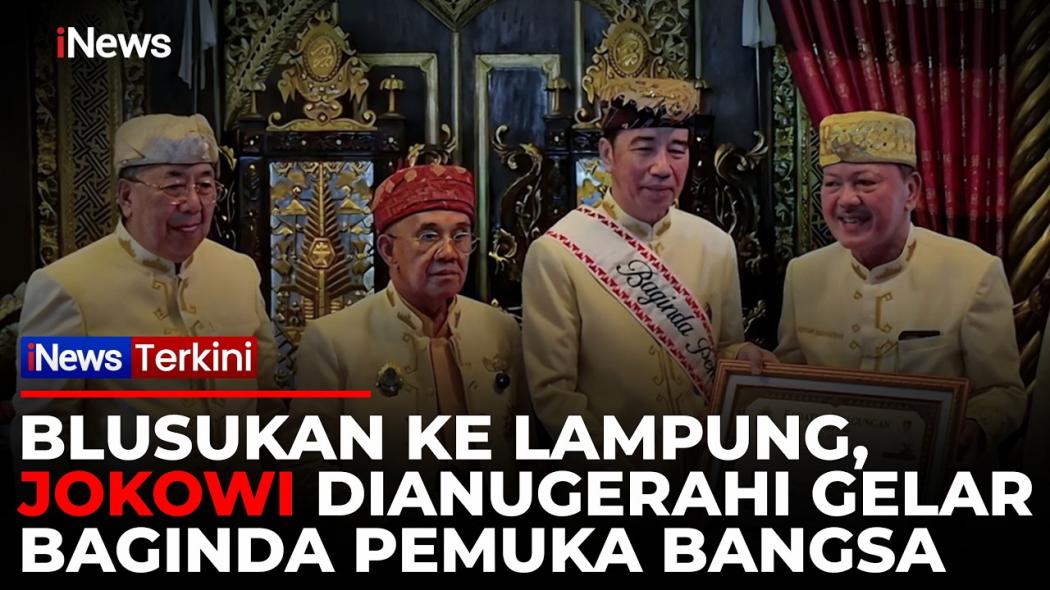 Sapa Warga di Lampung Tengah, Jokowi: Aku Masih Seperti yang Dulu, Masih Orang Kampung