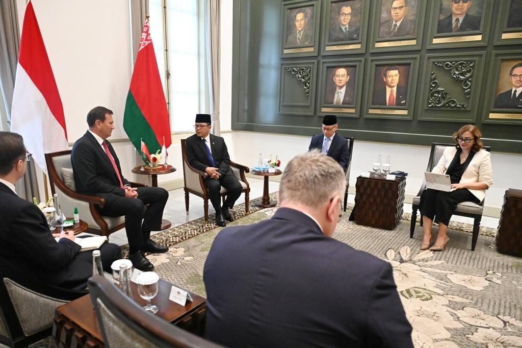 Prabowo Terima Kunjungan Presiden Belarus di Istana Merdeka 2 Juli 