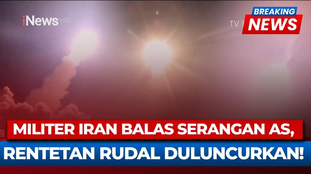 Luncurkan Rudal dan Drone! Iran Gempur 8 Fasilitas Militer AS di Bahrain dan Kuwait