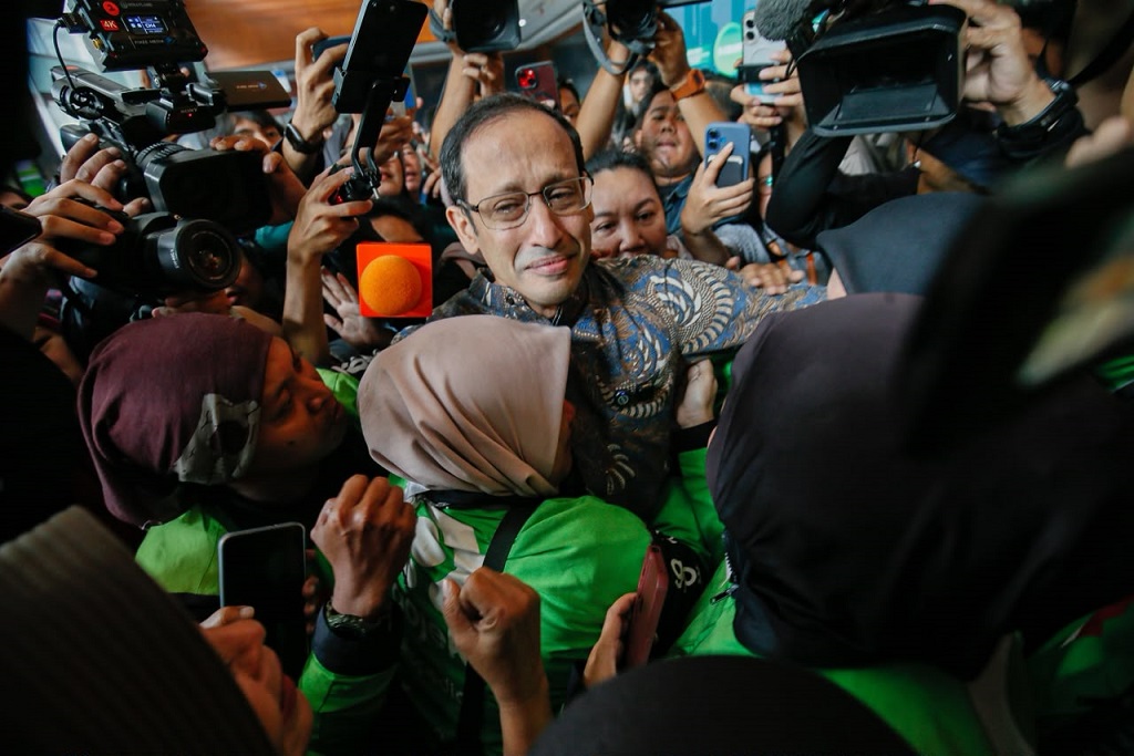 Momen Nadiem Makarim Menangis Jelang Vonis: Allah Tak Pernah Meninggalkan Saya