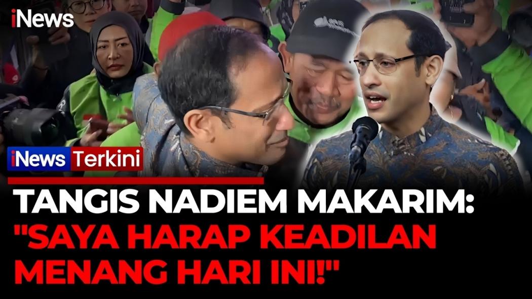 Nadiem Makarim Berharap Kebenaran Menang di Sidang Putusan Kasus Chromebook