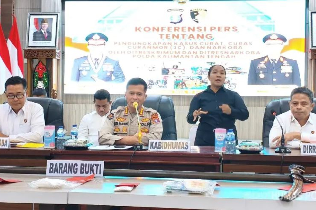 Polda Kalteng Sikat 439 Tersangka dari 331 Kasus, Sita Sabu 63 Kg Senilai Rp140 Miliar 
