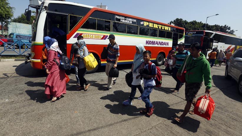 Terminal Kampung Rambutan Sepi Penumpang saat Libur Panjang