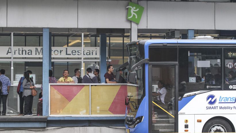 Kapasitas Angkut Transportasi Massal di Jakarta Dikurangi 50 Persen saat PSBB