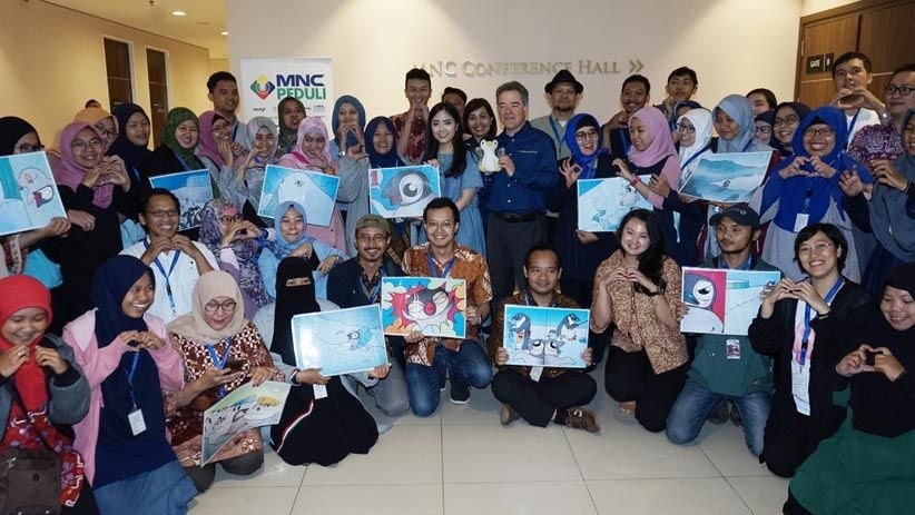 MNC Peduli Ajak Peserta Pelatihan Trauma Healing ke Lokasi Bencana