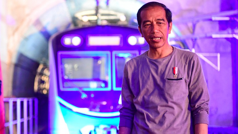 Jokowi: Rp571 T untuk 231 Km Jalur MRT Jabodetabek Dalam 10 Tahun
