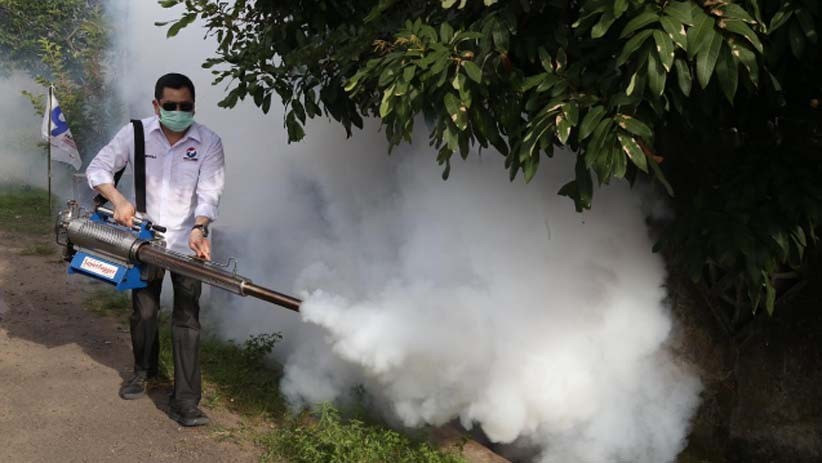 Di Ngawi, HT Canangkan Gerakan Fogging Perindo Serentak Nasional