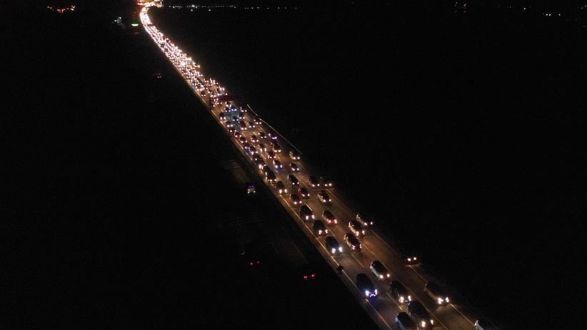 Larangan Mudik, Tol Jakarta-Cikampek II Elevated Ditutup