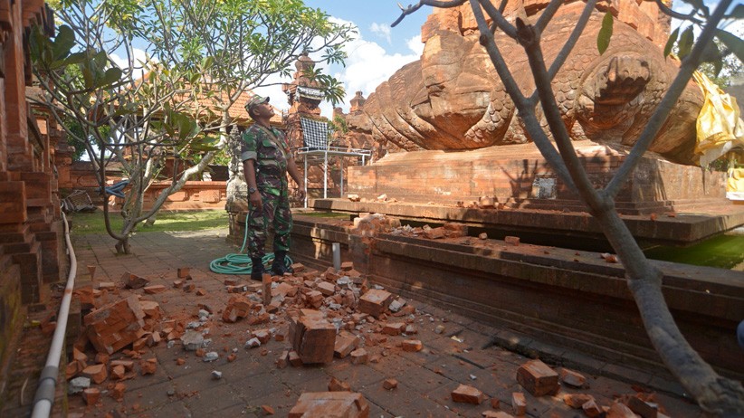Gempa Magnitudo 5,8 di Bali akibat Tumbukan Lempeng Indoaustralia dan Eurasia