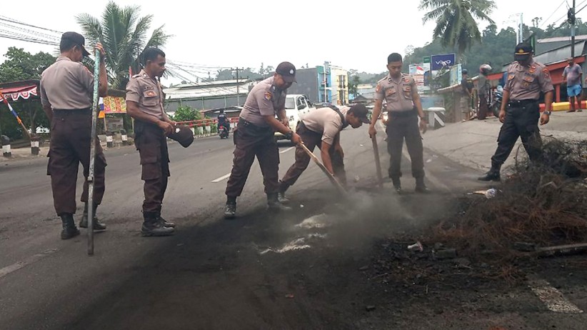 25 Fasilitas Publik Rusak akibat Aksi Massa di Manokwari dan Sorong