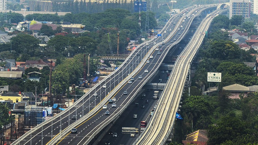 Jalan Tol Layang Japek Dibuat Bergelombang, Ini Alasan Waskita Karya