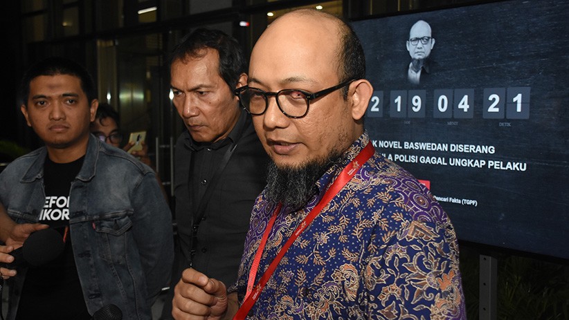 Ini Inisial 2 Polisi Aktif Pelaku Penyerangan Novel Baswedan