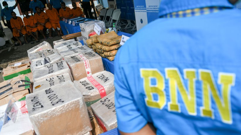BNNK Musi Rawas dan Lubuklinggau Tangkap Bandar Narkoba, 876 Gram Sabu Diamankan