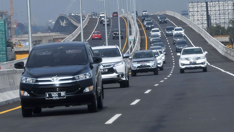 33 Persen Pemudik Natal dan Tahun Baru Lewat Tol Layang Japek