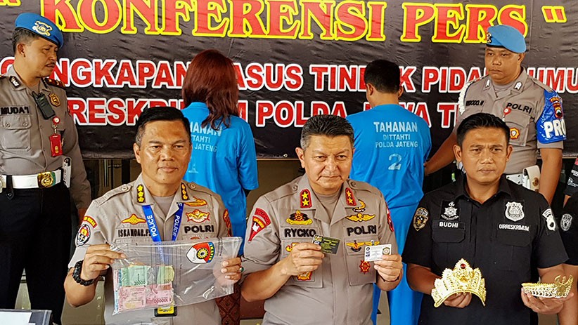 Polisi Tetapkan Raja dan Ratu Keraton Agung Sejagat Sebagai Tersangka