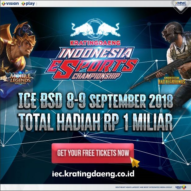 Kratingdaeng Iec 38 Tim Memperebutkan Hadiah Total Lebih Dari Rp1 M Kratingdaeng Iec 38 Tim Memperebutkan Hadiah Total Lebih Dari Rp1 M