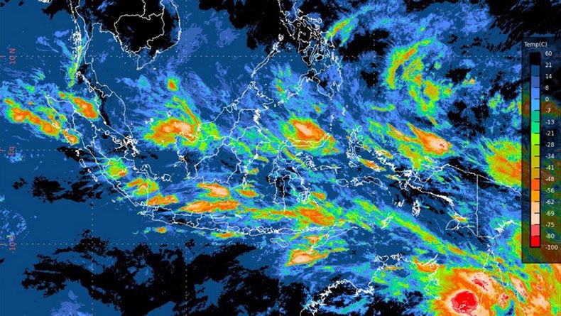 Prakiraan Cuaca, Jakarta Selatan dan Jakarta Timur Malam Ini Hujan