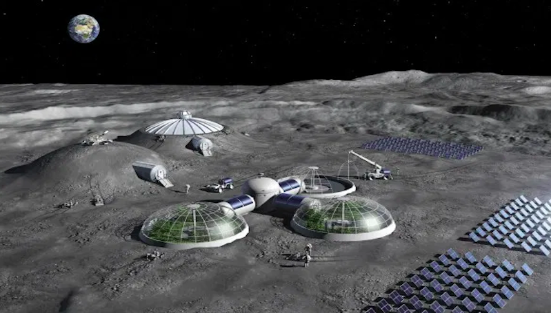 Bos NASA Yakin Bangun Kampung di Bulan 2035