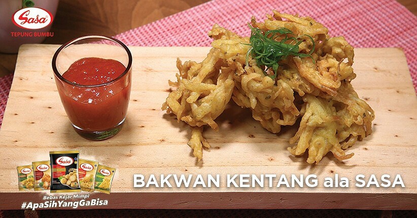 Bakwan Kentang Spesial Dari Sasa Tepung Bumbu Apasihyanggabisa