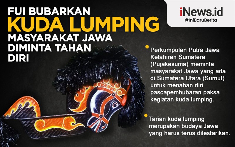Infografis Fui Bubarkan Kuda Lumping Masyarakat Jawa Diminta Menahan Diri Bagian 1