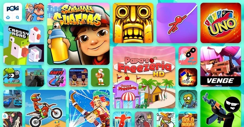 Poki Game: Website Game Online Terbaik yang Tersedia 100 Permainan Seru