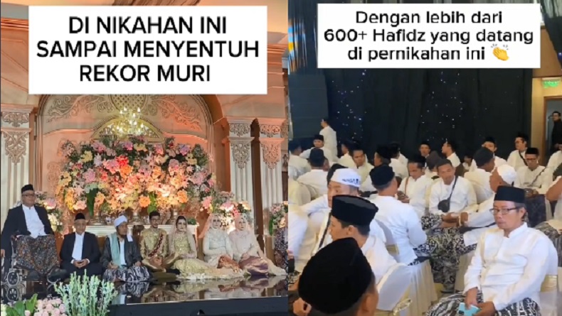 Viral Pernikahan Mewah di Jember, Hadirkan 600 Hafiz dan 7.000 Tamu sampai Raih  Rekor MURI - Bagian 1