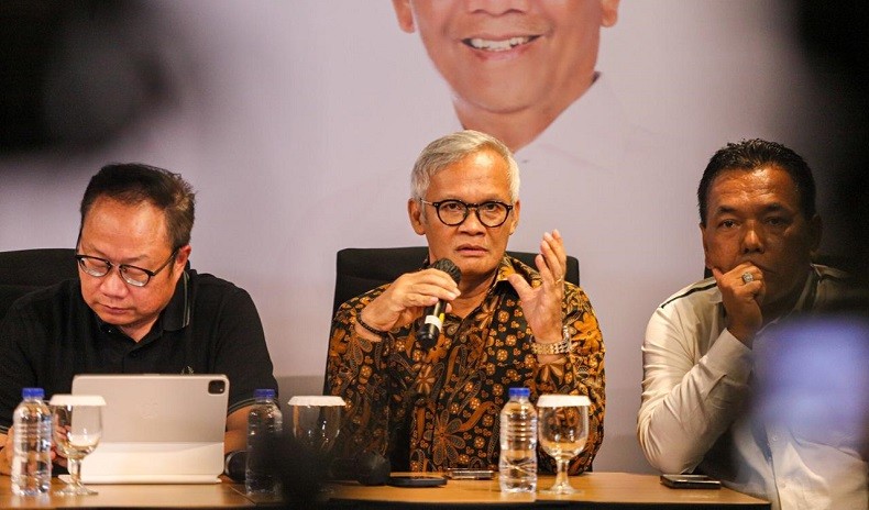 DPR Akui Draf Revisi UU Pemilu Masih Alot, Sejumlah Isu Belum Ada Titik Temu DPR Akui Draf Revisi UU Pemilu Masih Alot, Sejumlah Isu Belum Ada Titik Temu