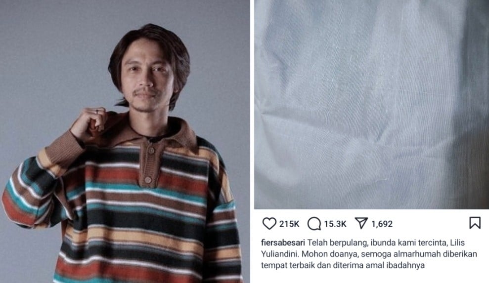 Kabar Duka, Ibunda Fiersa Besari Meninggal Dunia