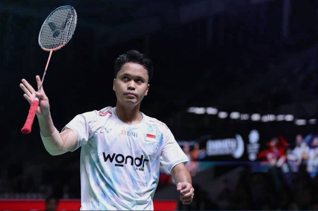Anthony Sinisuka Ginting Lolos ke Babak Utama Swiss Open 2026 Tanpa Berkeringat